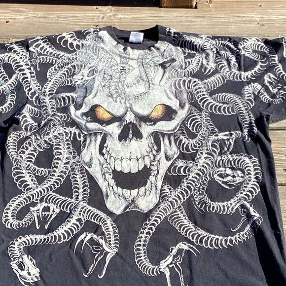 1993 Liquid Blue Mens Graphic Tee XL Cotton Vintage - Picture 2 of 16